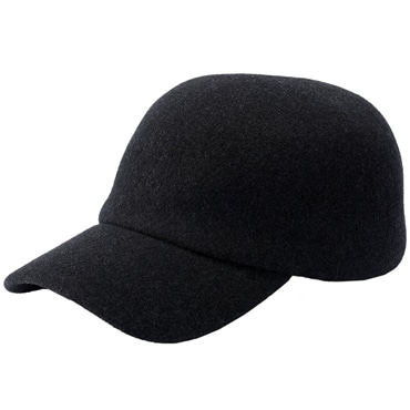 YOKOI BERET ウールキャップ・ブラック