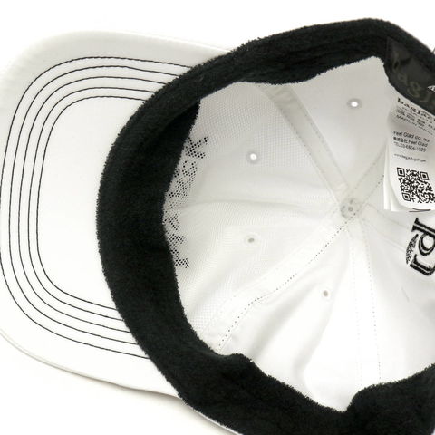 バッグジャックゴルフ キャップ bagjackGOLF bagjack GOLF BJG Embroidery Cap - w Fidlock 帽子 ゴルフキャップ マグネット開閉 ゴルフ スポーツ メンズ レディース BGA-C11 ホワイト