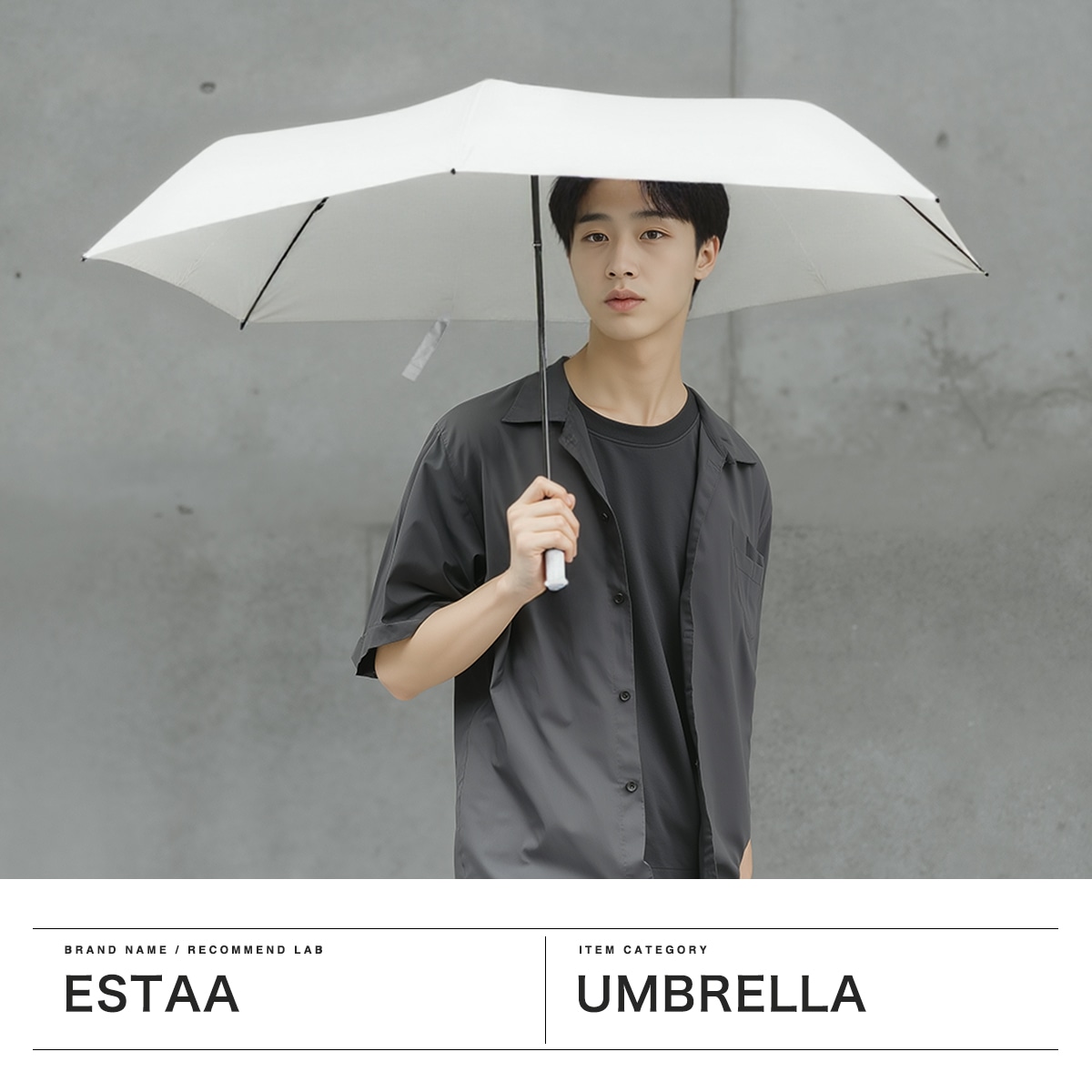 エスタ 折りたたみ傘 メンズ レディース 晴雨兼用 軽量 丈夫 ブランド estaa ムーンバット 傘 日傘 雨傘 コンパクト おしゃれ 手動開閉 UVカット 超撥水 耐風 親骨55cm FLO(A)TUS 55cmUV プレーン CSG 31-007-10358-02 ペールピンク