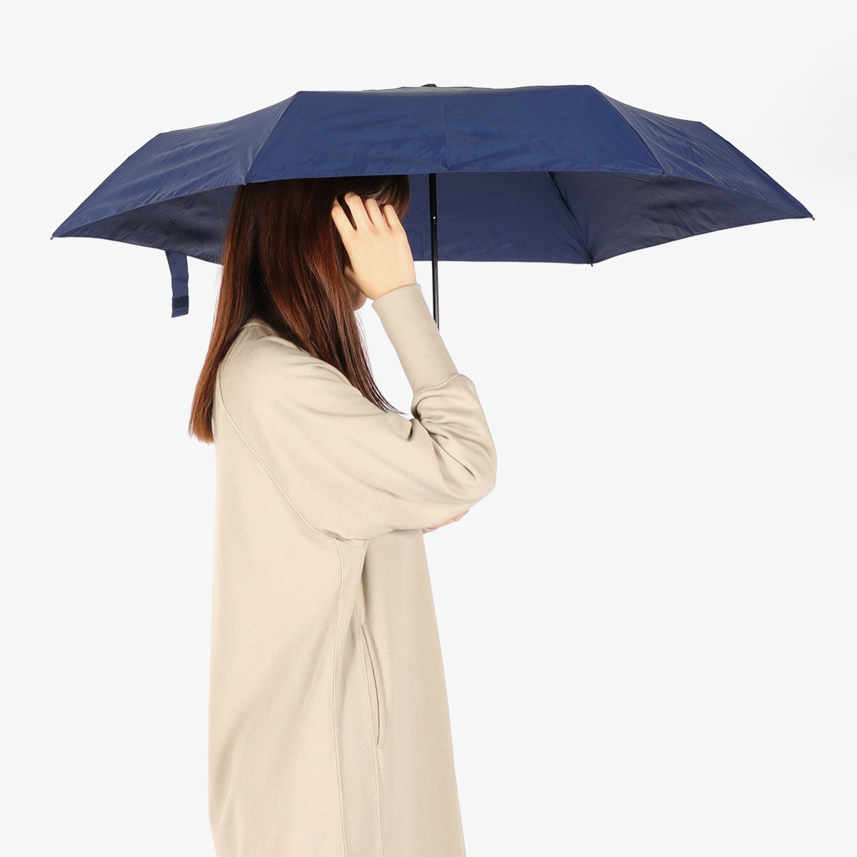 エスタ 折りたたみ傘 メンズ レディース 晴雨兼用 軽量 丈夫 ブランド estaa ムーンバット 傘 日傘 雨傘 コンパクト おしゃれ 手動開閉 UVカット 超撥水 耐風 親骨55cm FLO(A)TUS 55cmUV プレーン CSG 31-007-10358-02 ペールピンク