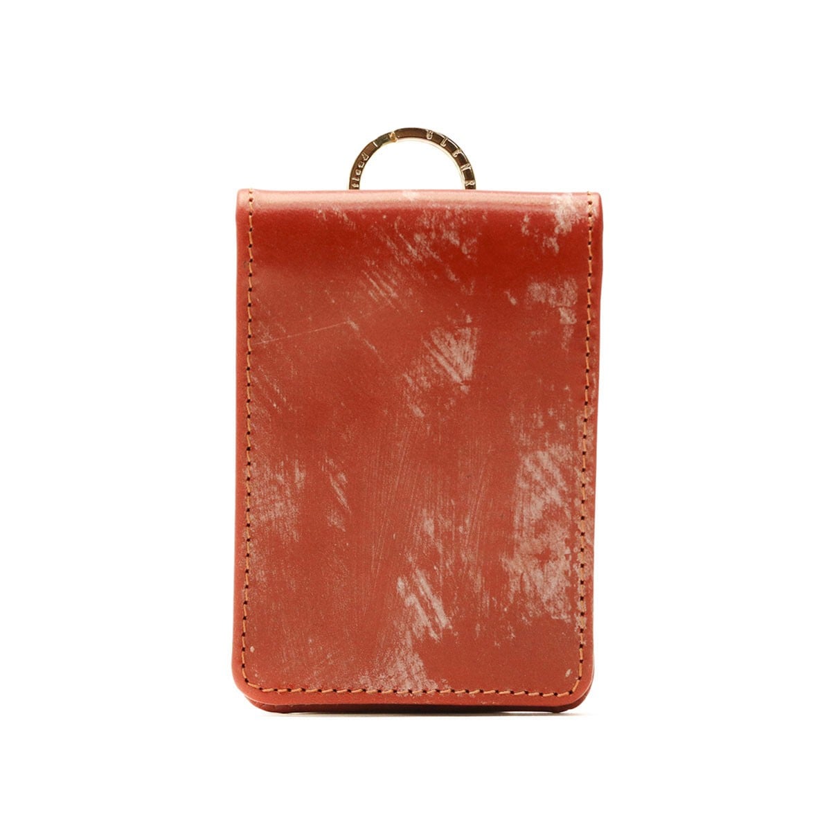 GLENROYAL グレンロイヤル カードケース パスケース BRIDLE LEATHER COLLECTIONブライドルレザーコレクション CARD CASE WITH RING 定期入れ メンズ レディース レザー 革 03-5924 OXFORDTAN(ブラウン)