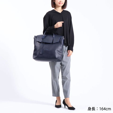 アエナ トートバッグ HMAEN ビジネスバッグ 2WAY ショルダー かぶせ 本革 大きめ A4 B4 SLBi KAMRI2nd カムリセカンド 斜めがけ 大容量 ビジネス 軽量 軽い 通勤 日本製 メンズ レディース ネイビーxコバルトブルー