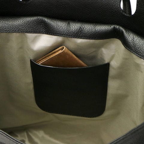 アエナ トートバッグ HMAEN ビジネスバッグ 2WAY ショルダー かぶせ 本革 大きめ A4 B4 SLBi KAMRI2nd カムリセカンド 斜めがけ 大容量 ビジネス 軽量 軽い 通勤 日本製 メンズ レディース ネイビーxコバルトブルー