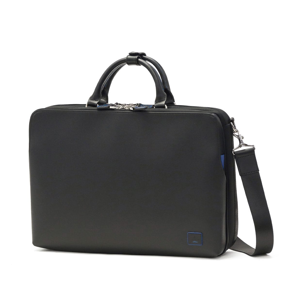 ランバン オン ブルー ビジネスバッグ メンズ リュック ショルダー A4 LANVIN en Bleu トート ビジネス ブリーフケース バッグ 自立 肩掛け ブランド おしゃれ シンプル 通勤 出張 3WAY ホームズ 523511 クロ