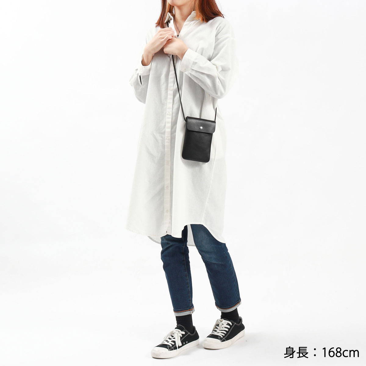 正規取扱店 スタンダードサプライ ショルダーバッグ レディース 本革 革 STANDARD SUPPLY ブランド 斜めがけ 小さい 小さめ 軽い 軽量 縦型 かわいい おしゃれ スマホショルダー バッグ 日本 PHONE SHOULDER BLUEGREY