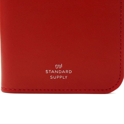 スタンダードサプライ スマホケース STANDARD SUPPLY iPhoneケース PAL iPhoneLEATHERFOLIO S アイフォン・レザー・フォリオ 革 レザー iPhoneX iPhoneXs 手帳型 メンズ レディース LIGHTGREY