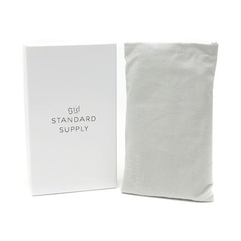 スタンダードサプライ スマホケース STANDARD SUPPLY iPhoneケース PAL iPhoneLEATHERFOLIO S アイフォン・レザー・フォリオ 革 レザー iPhoneX iPhoneXs 手帳型 メンズ レディース LIGHTGREY