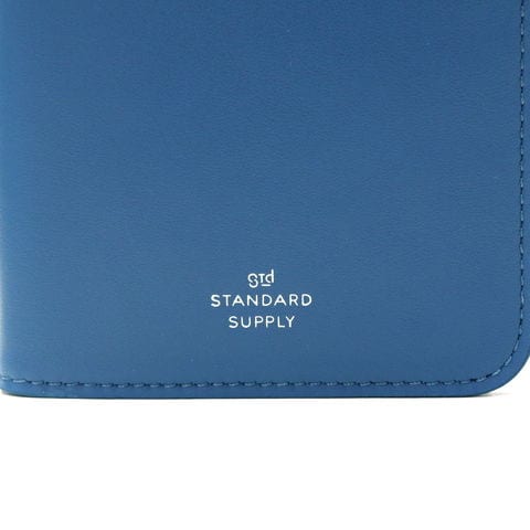 スタンダードサプライ スマホケース STANDARD SUPPLY iPhoneケース PAL iPhoneLEATHERFOLIO M アイフォン・レザー・フォリオ 革 レザー iPhoneXsMax 手帳型 メンズ レディース GREY