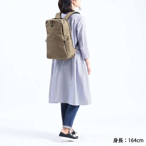 スタンダードサプライ リュック STANDARD SUPPLY バックパック EFFECT ビジネスリュック 軽量 ビジネスバッグカジュアル メンズ レディース ユニセックス A4 PC収納 通勤 スクエア SLIM PACK BEIGE