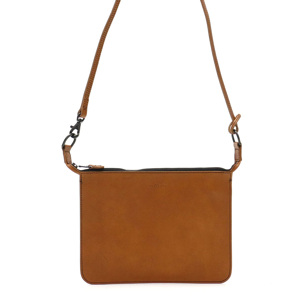 アーツアンドクラフツ ショルダーバッグ ARTS&CRAFTS サコッシュ FLAT SHOULDER S 斜めがけ2WAYミニショルダー ECO LUX ACC 革 レザー アーツ＆クラフツ メンズ レディース