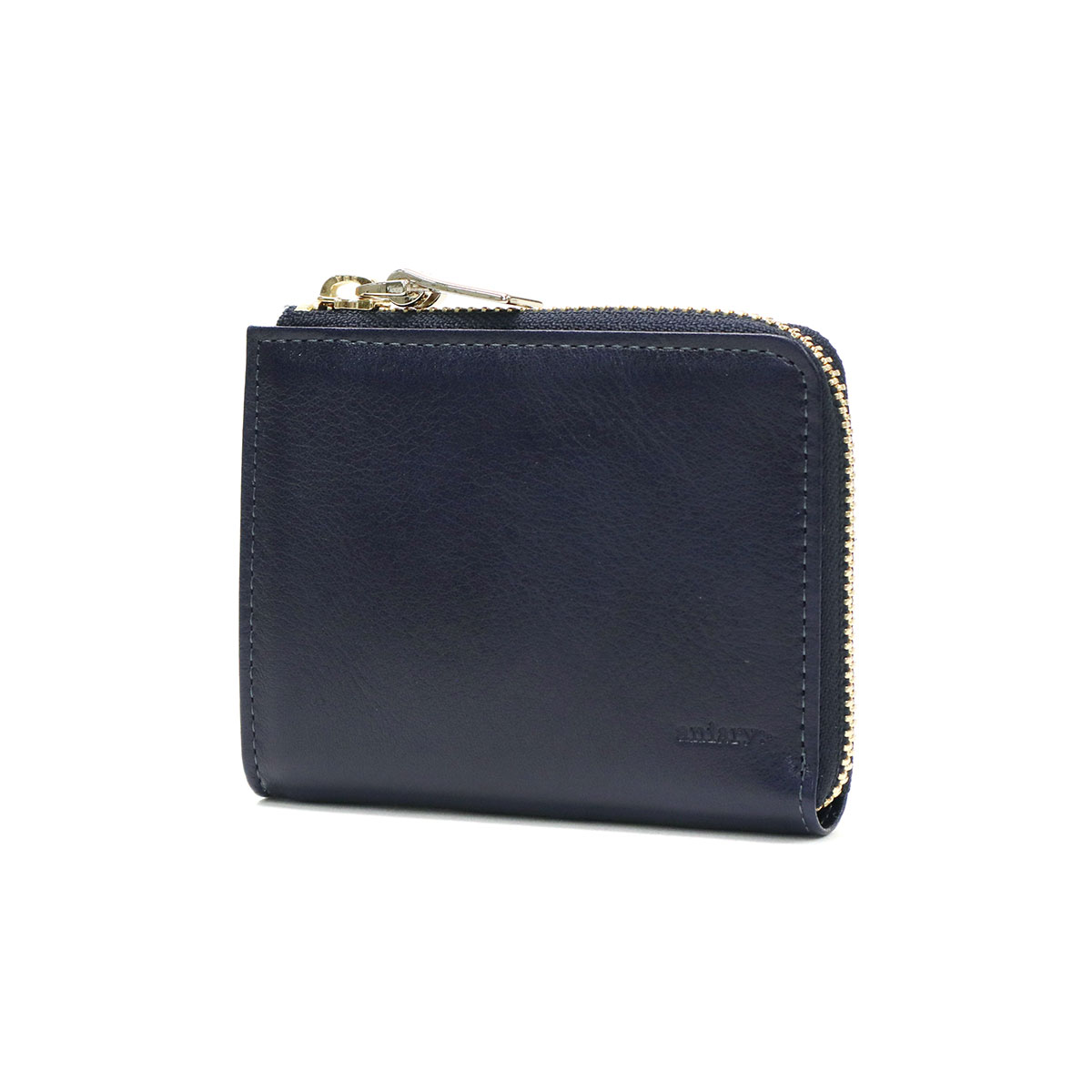 正規取扱店 アニアリ 財布 aniary Antique Leather L Zip Bill Holder 小銭入れ 小さい コンパクト ミニ財布 二つ折り 革 本革 L字ファスナー 日本製 メンズ レディース 01-20018