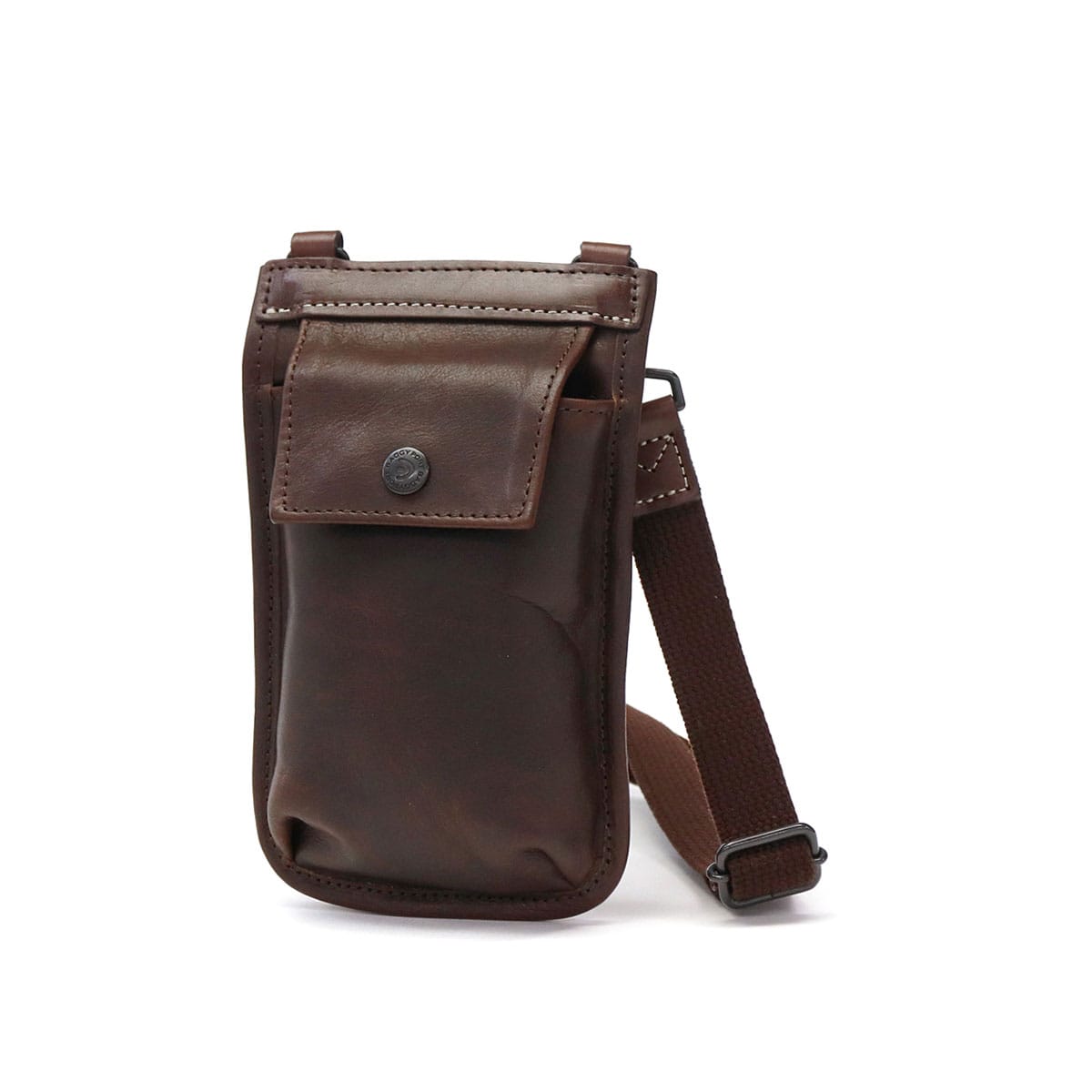 バギーポート ショルダーバッグ BAGGYPORT BAGGY PORT HL PULL UP ショルダーポーチ 斜めがけ 2WAY バッグ 本革 ミニショルダー ポシェット レザー 縦型 日本製 メンズ YNM-2200