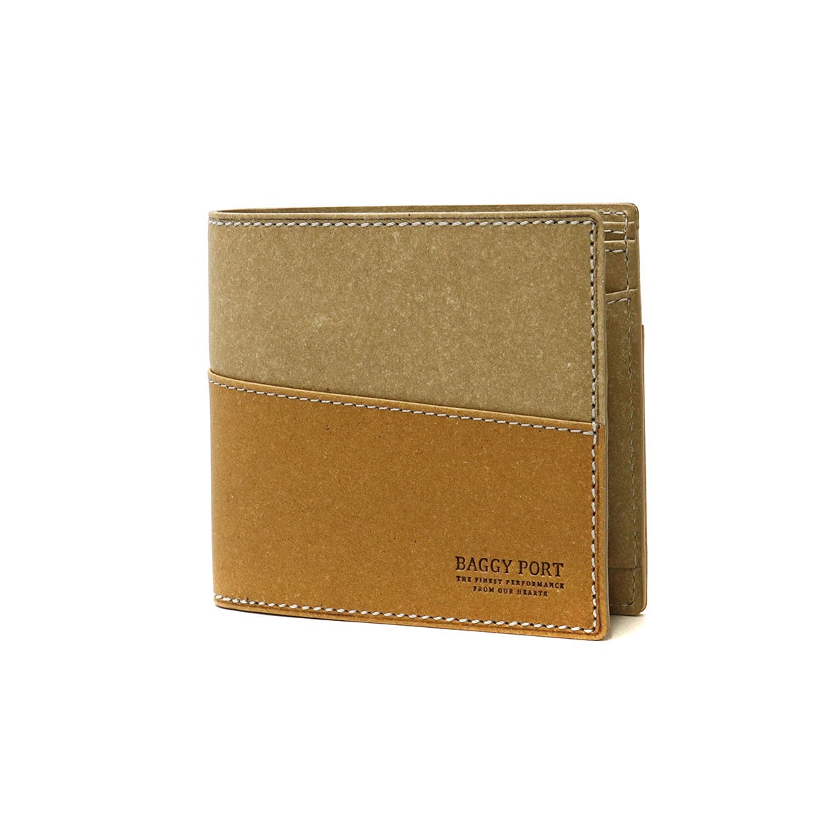 バギーポート 財布 BAGGY PORT 二つ折り財布 ブランド 小銭入れ Recycle Leather リサイクルレザー 二つ折り コンパクト 革 シンプル メンズ レディース ZKM-603