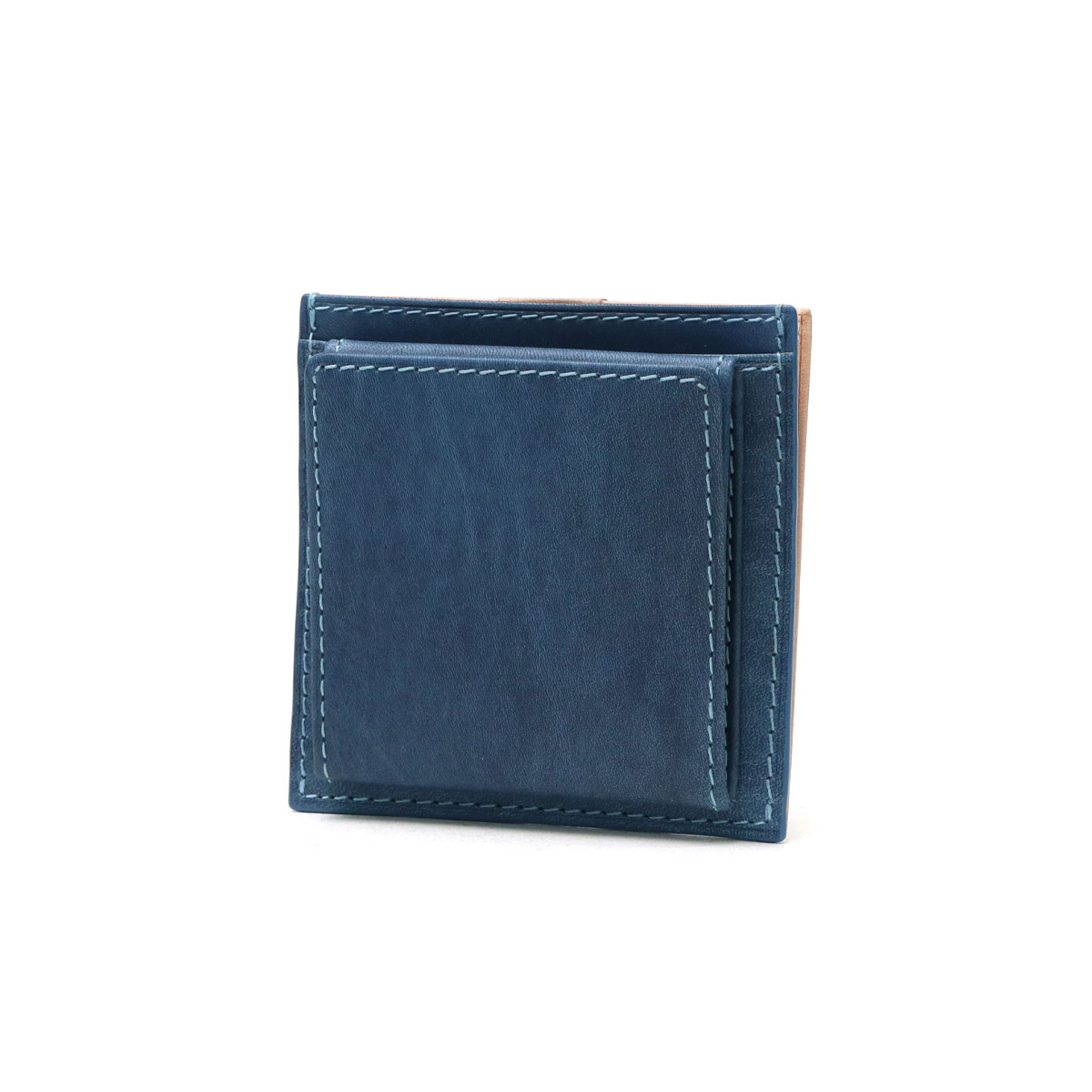 バギーポート 財布 BAGGY PORT 二つ折り財布 KOI コーアイ 二つ折り 本革  藍染め 小さめ コンパクト BOX型小銭入れ メンズ レディース ZYS-087