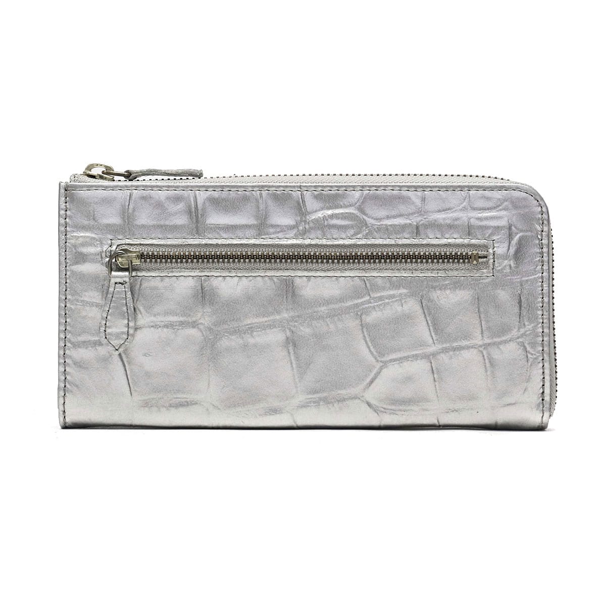 バルドロゼ 長財布 BARDOT ROSE L字長札入 ジェントルクロコ 財布 L字ファスナー 革 レディースレガロBRE-0091