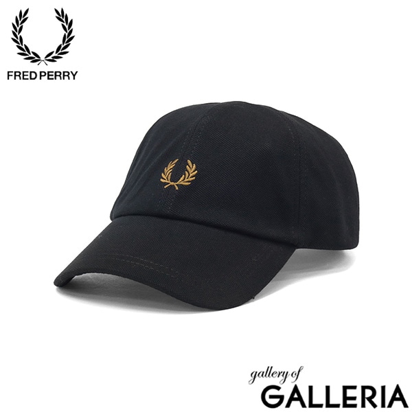 FRED PERRY フレッドペリー キャップ サイズ調整 大人 スポーティ カジュアル Pique Classic Cap HW2295