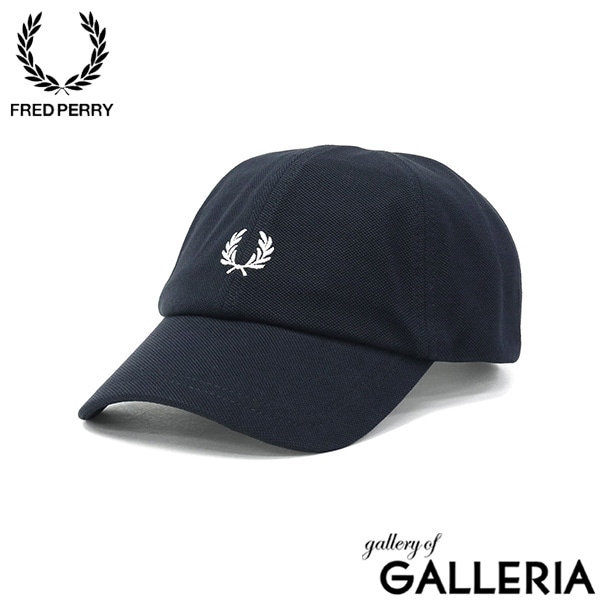 FRED PERRY フレッドペリー キャップ サイズ調整 大人 スポーティ カジュアル Pique Classic Cap HW2295
