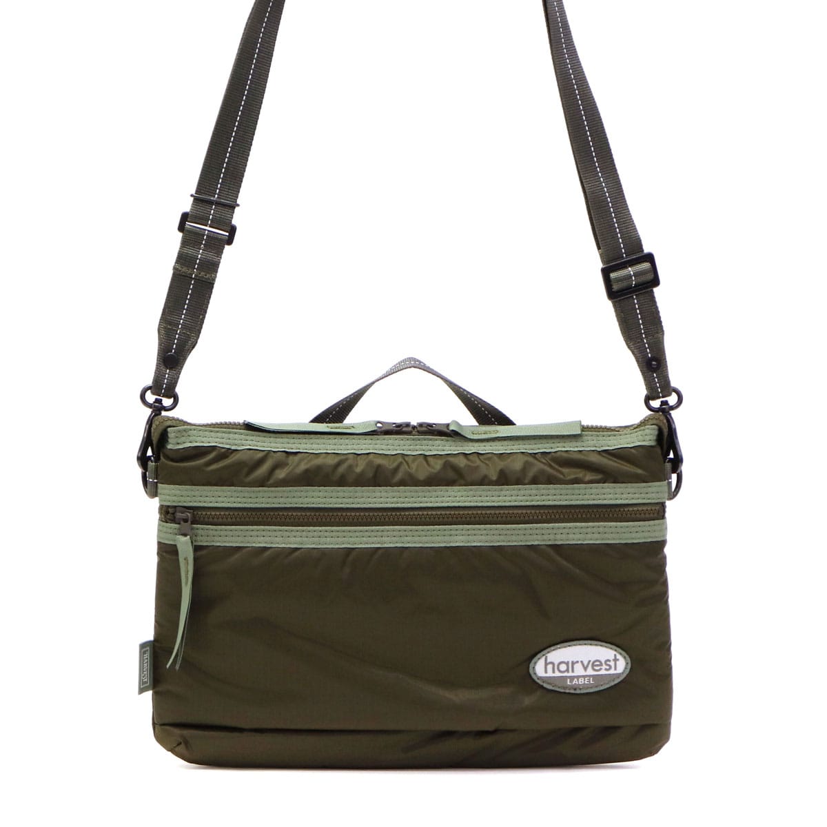ハーヴェストレーベル サコッシュ ショルダー HARVEST LABEL NEO PARACHUTER ネオパラシューター SLIMSHOULDER BAG スリム ショルダーバッグ 斜めがけ メンズ レディース ハーベストレーベル HU-0131