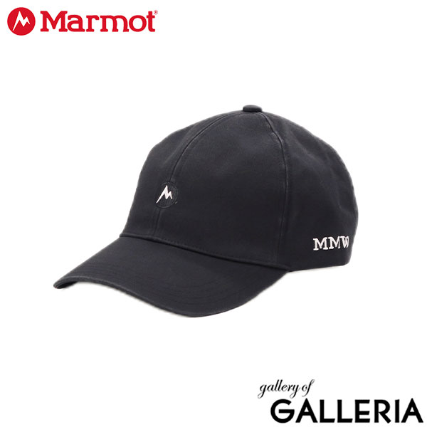 正規取扱店  マーモット キャップ メンズ レディース 深め Marmot おしゃれ ブランド 帽子 シンプル カジュアル UVカット UPF50+ 吸水速乾 バイウォッシュ加工 サイズ調整 Mountain Logo Cap MTSS25UHG200