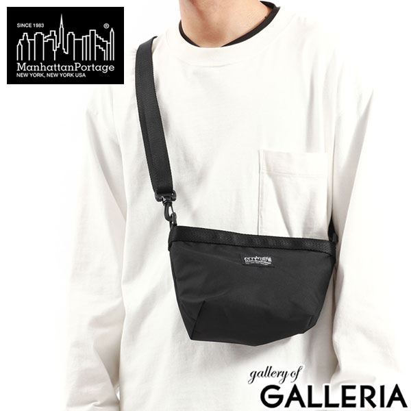 日本正規品 マンハッタンポーテージ ブラックレーベル ショルダーバッグ メンズ レディース ブランド 斜めがけ Manhattan Portage BLACK LABEL ミニショルダー バッグ カジュアル 軽量 小さめ 撥水 MP2400-305PBL