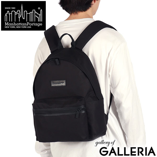 日本正規品  マンハッタンポーテージ ブラックレーベル リュック メンズ レディース 大容量 おしゃれ Manhattan Portage BLACK LABEL バックパック デイパック カジュアル 通勤 軽量 PC 撥水 17L MP1277VTBL