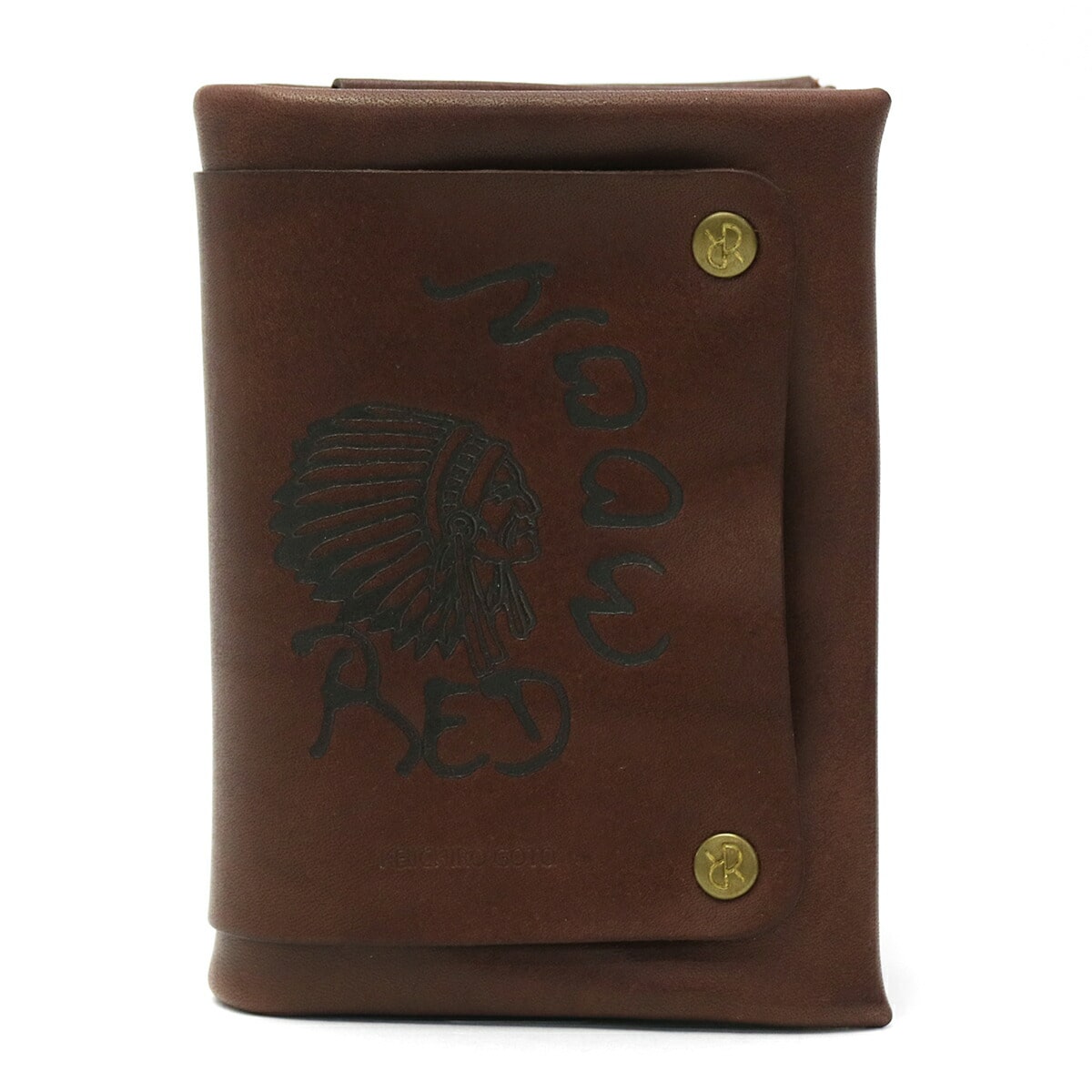正規取扱店  レッドムーン 二つ折り財布 REDMOON 財布 SHORT WALLET ウォレット ショートウォレット ゴーストレイヤードモデル 小銭入れあり メンズ レザー 牛革 ゴースト S-GT3