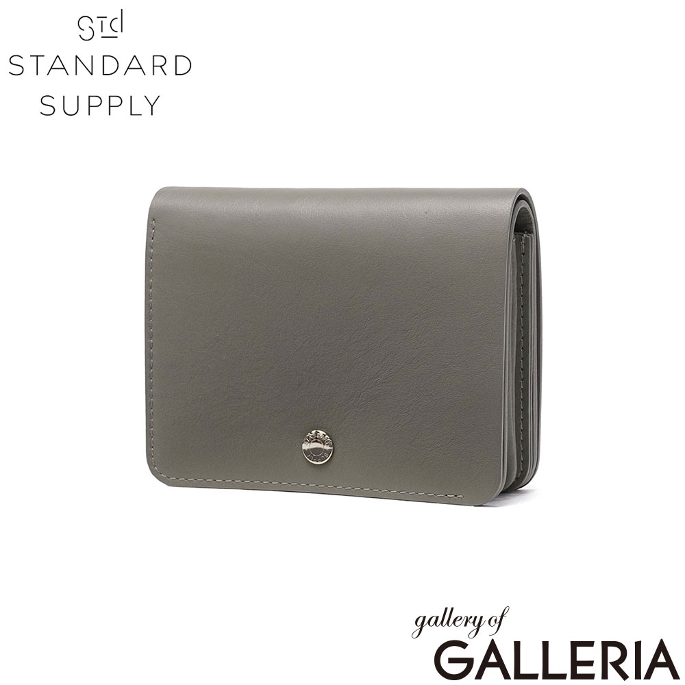 STANDARD SUPPLY スタンダードサプライ 二つ折り財布 プレゼント レザー おしゃれ かぶせ PAL BILLFOLD FLAP WALLET