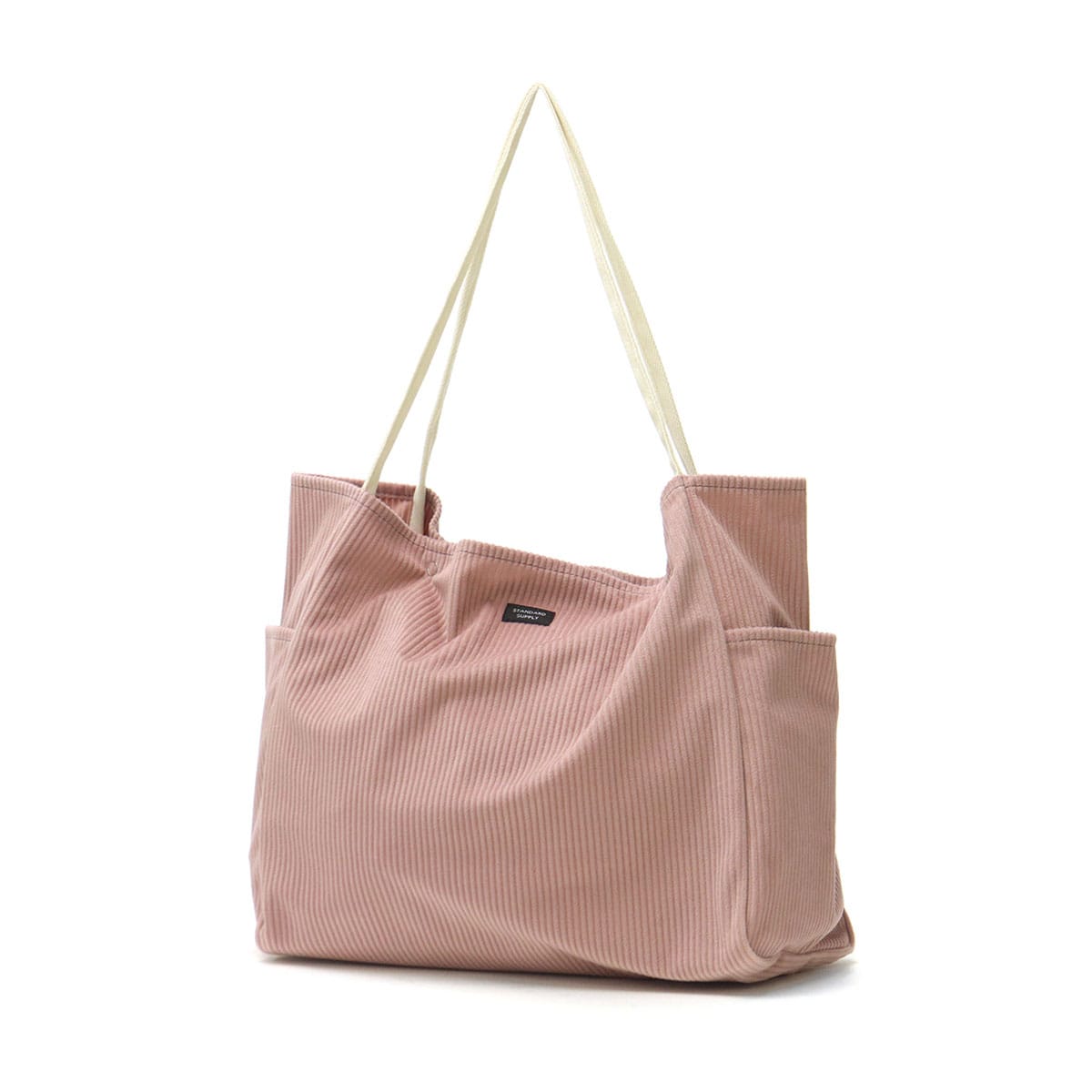 スタンダードサプライ トートバッグ STANDARDSUPPLY STANDARD SUPPLY バッグ DAILY CORDUROY TOTE M エコバッグ トート A4 マイバッグ ママバッグ マザーズバッグ 軽量 手洗い可 日本製 メンズ レディース 秋冬限定