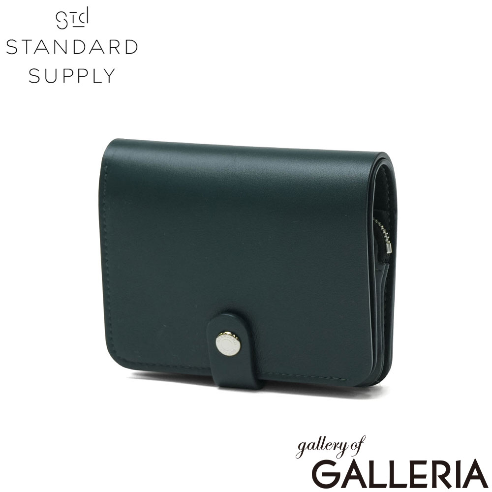 STANDARD SUPPLY スタンダードサプライ 二つ折り財布 オシャレ おしゃれ シンプル コンパクト 日本製 PAL SNAP WALLET