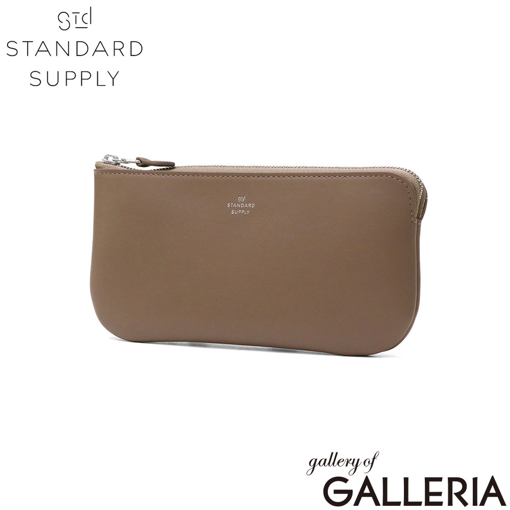STANDARD SUPPLY スタンダードサプライ 長財布 牛革 スリム おしゃれ シンプル 日本製 PAL OVAL ZIP WALLET