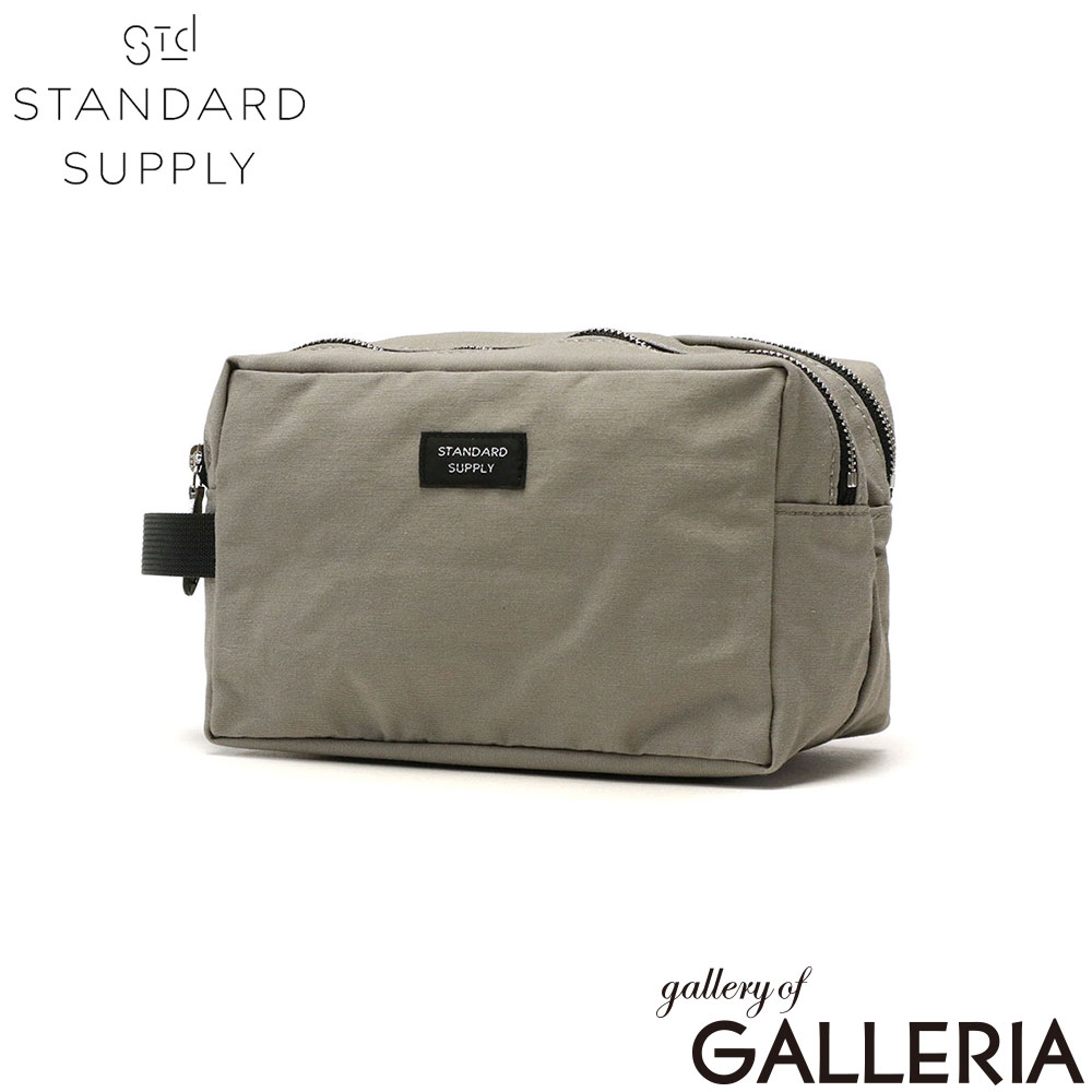 STANDARD SUPPLY スタンダードサプライ ポーチ スクエア型 シンプル スクエアポーチ 日本製 SIMPLICITY 2R SQUARE POUCH
