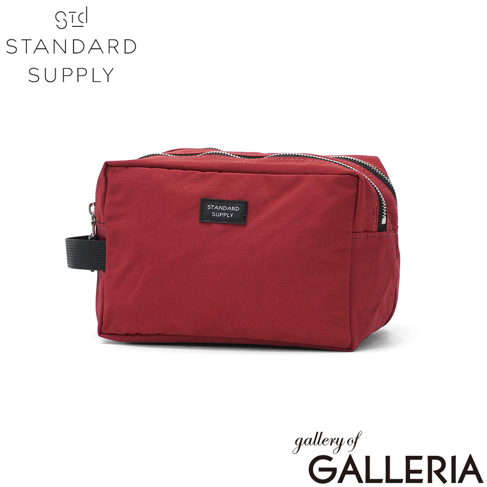 STANDARD SUPPLY スタンダードサプライ ポーチ スクエア型 シンプル スクエアポーチ 日本製 SIMPLICITY 2R SQUARE POUCH