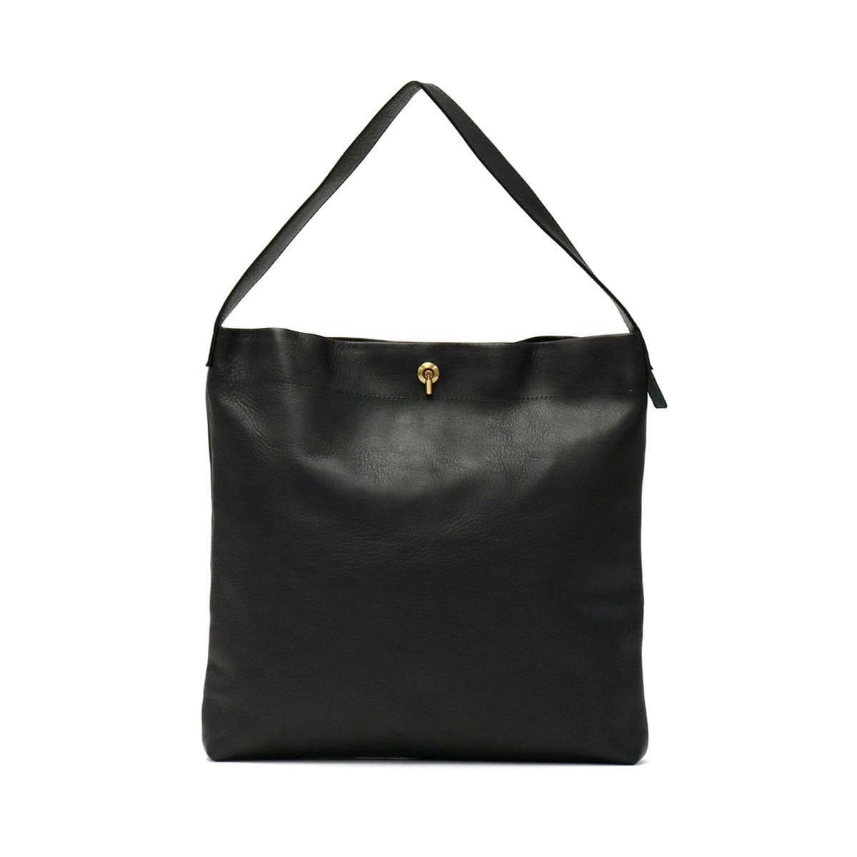 トートバッグ レディース 本革 革 レザー 小さめ ワンハンドル 肩掛け SHRINK LEATHER シュリンクレザー 縦型 SOW&SEW ソウアンドソウ PB-OH01