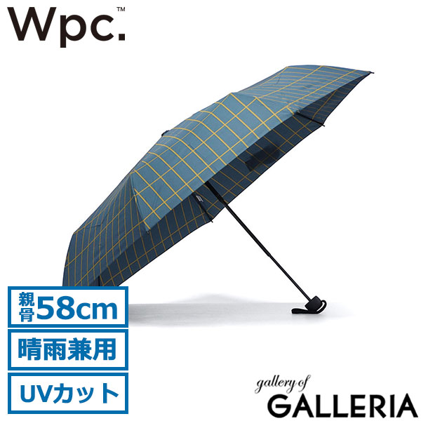 ダブリュピーシー Wpc. 傘 折りたたみ傘 手動開閉 おしゃれ 通勤 通学 UNISEX BASIC FOLDING UX001