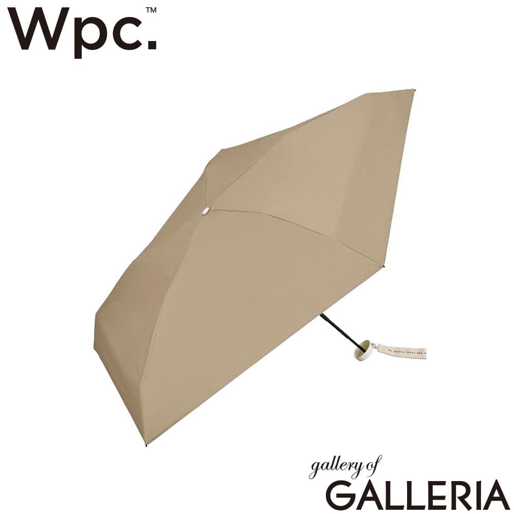 ダブリュピーシー Wpc. 折りたたみ傘 大人 学生 通勤 通学 旅行 日傘 コンパクト ミニ 親骨48cm PARASOL 遮光ミニマ 801-18355-102