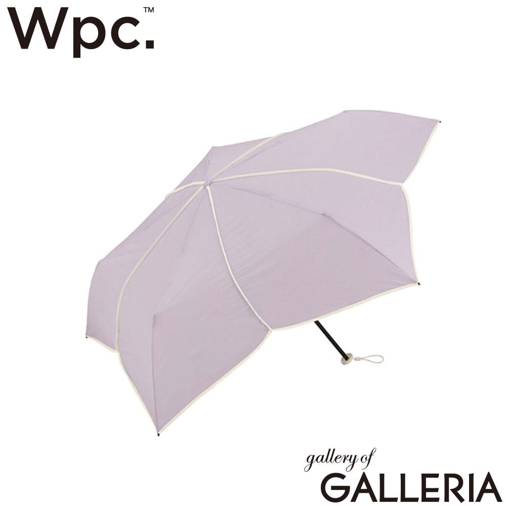 ダブリュピーシー Wpc. 折りたたみ傘 かわいい 花形 手開き コンパクト 親骨55cm UVカット Air-light ブルーミングペタル ミニ AL02-047-002