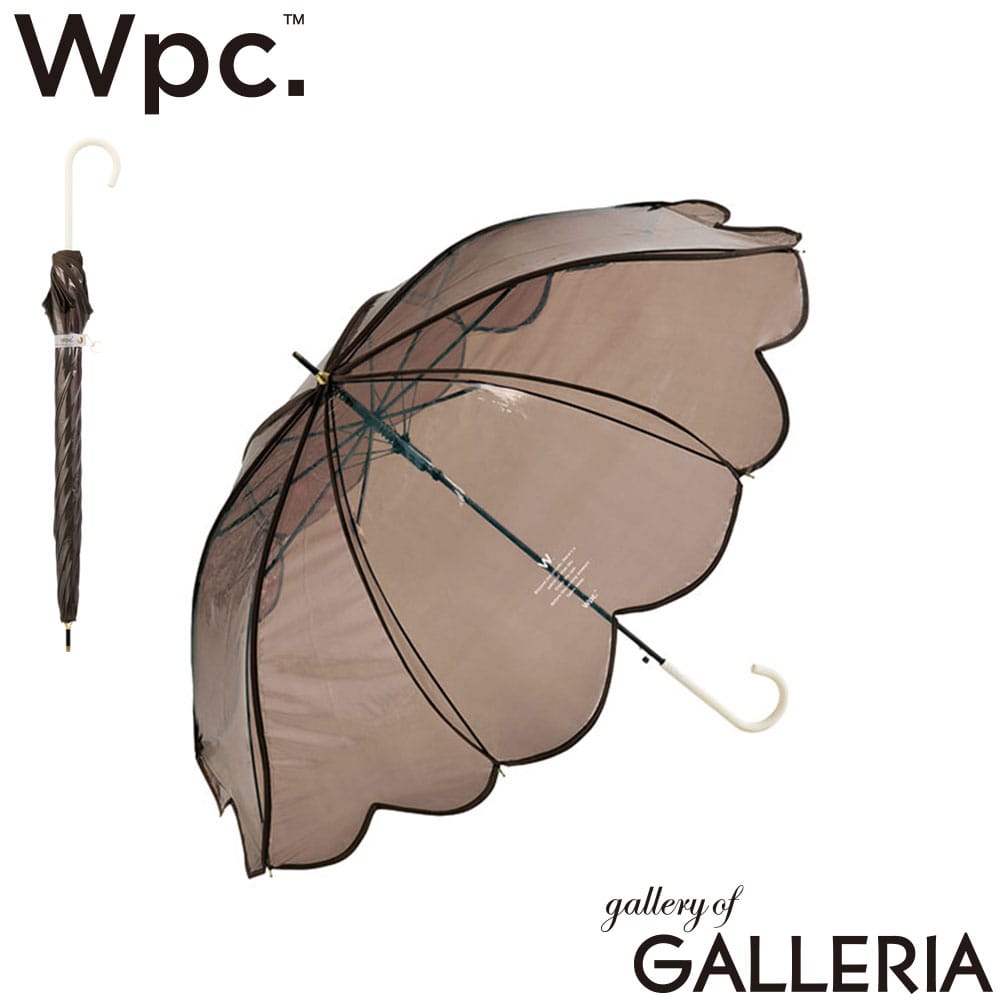 ダブリュピーシー Wpc. 傘 長傘 可愛い 大人可愛い 58cm 大人 グラスファイバー ハート UMBRELLA ハートアンブレラ PT-092-001