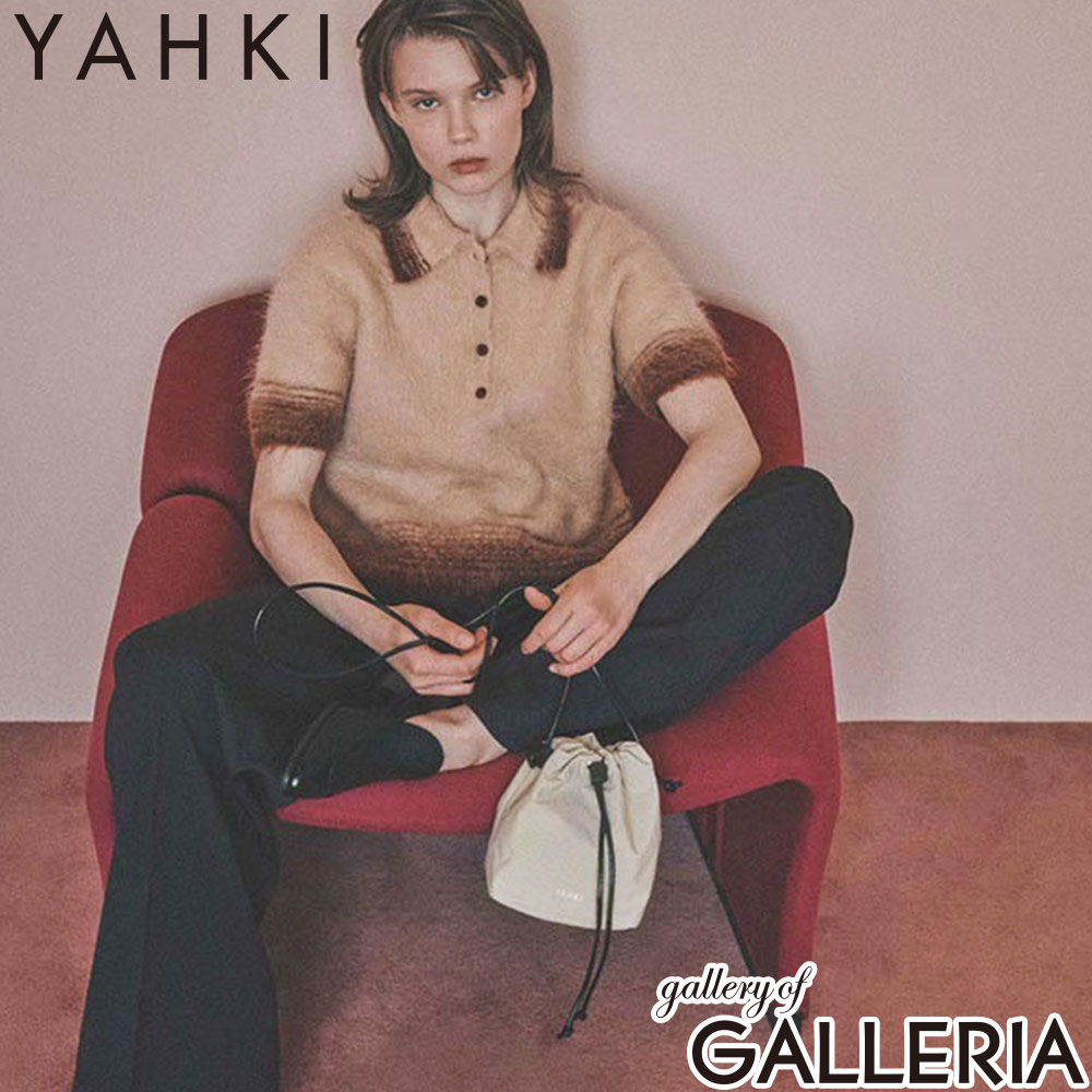 YAHKI ヤーキ ショルダーバッグ 巾着ショルダー ミニショルダー ドローストリングバッグ 肩掛け 大人 CROSSBODY BAG YH-817