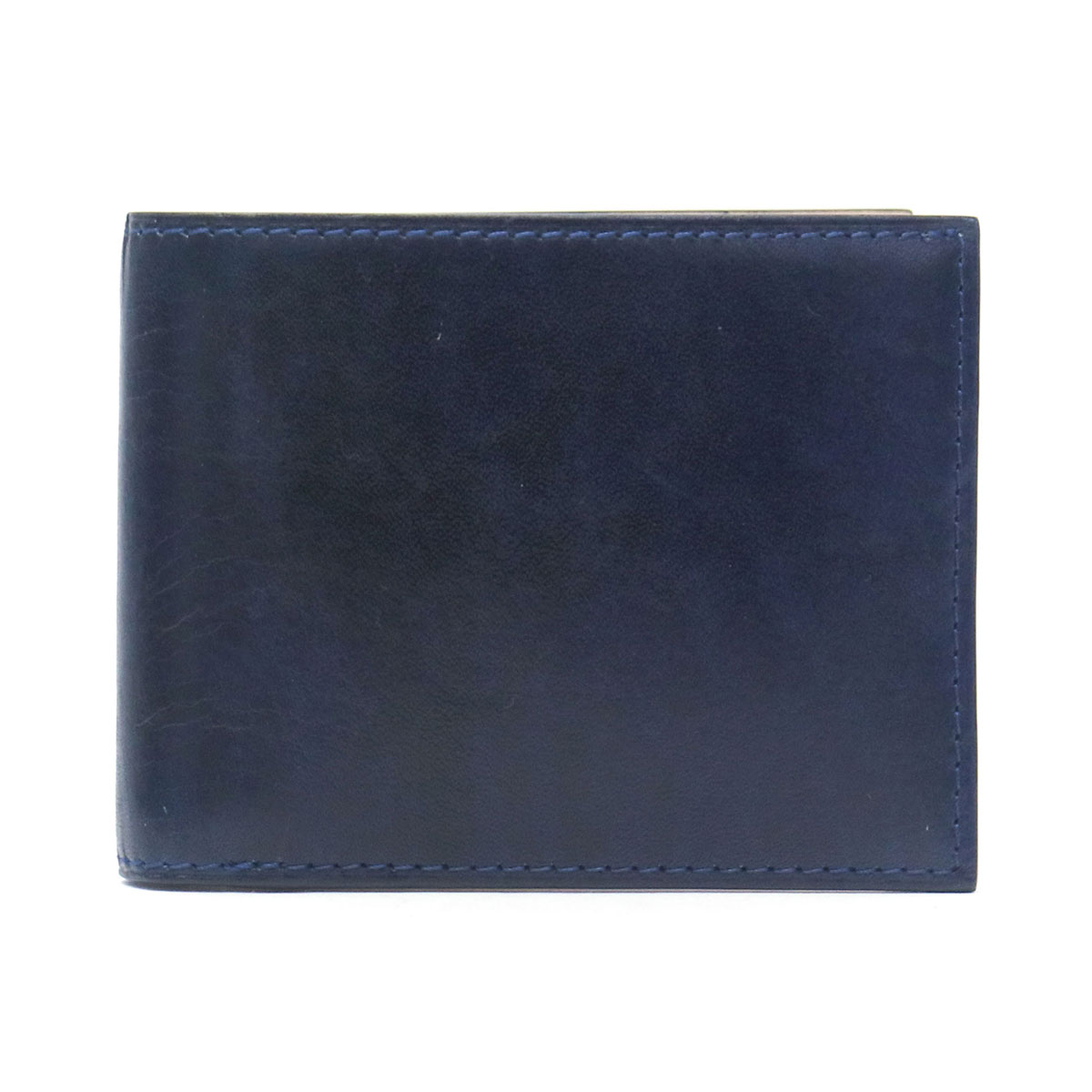 バギーポート財布 BAGGY PORT 二つ折り財布 KOI INDIGO DYE SMOOTH 藍染めレザー本革box型小銭入れ メンズ レディース KOI コーアイ ZYS-098
